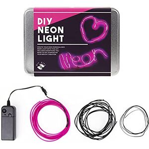 Gift Republic DIY Neon Light Kit, 200 g, Pink Gift Republic DIY Neon Light Kit, 200 g, Pink