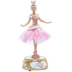 Kurt S. Adler Kurt Adler Ballerina Figure, Resin, Pink, 10 inches Kurt S. Adler Kurt Adler Ballerina Figure, Resin, Pink, 10 inches
