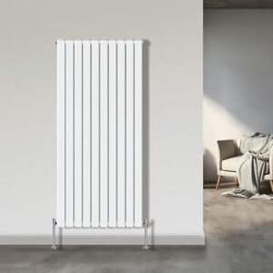 NRG 1800x680mm Double Flat Panel Designer Tall Vertical Radiator Central Heating White NRG 1800x680mm Double Flat Panel Designer Tall Vertical Radiator Central Heating White