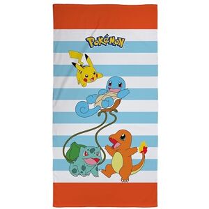 Pokémon Character World Official Kids Towel Super Soft Feel, Funny Design Featuring Pikachu Squirtle Charmander Perfect The Home, Bath, Beach & Swimming Pool One Size 70cm x 140cm Pokémon Character World Official Kids Towel Super Soft Feel, Funny Design Featuring Pikachu Squirtle Charmander Perfect The Home, Bath, Beach & Swimming Pool One Size 70cm x 140cm