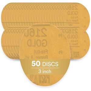 3M Hookit Gold Disc 216U, 00914, 3 in, P320 Grade, 50 Discs, Automotive Abrasive Discs 3M Hookit Gold Disc 216U, 00914, 3 in, P320 Grade, 50 Discs, Automotive Abrasive Discs