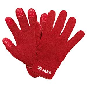 JAKO Unisex's Fleece Outfielder Gloves, Red, 8 JAKO Unisex's Fleece Outfielder Gloves, Red, 8
