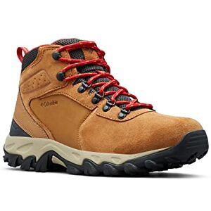 Columbia Men's Newton Ridge Plus 2 Suede WP waterproof mid rise hiking boots, Brown (Elk x Mountain Red), 10.5 UK Columbia Men's Newton Ridge Plus 2 Suede WP waterproof mid rise hiking boots, Brown (Elk x Mountain Red), 10.5 UK