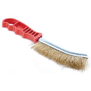 Buffalo Brass Brush Scratch Wire Toothbrush, Cleaning Welding Slag and Rust AA007 Buffalo Brass Brush Scratch Wire Toothbrush, Cleaning Welding Slag and Rust AA007