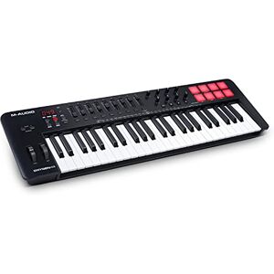 M-Audio Oxygen 49 (MKV) 49 Key USB MIDI Keyboard Controller with Beat Pads, Smart Chord and Scale Modes, Arpeggiator and Native Instruments Sound Package (NKS Integration) M-Audio Oxygen 49 (MKV) 49 Key USB MIDI Keyboard Controller with Beat Pads, Smart Chord and Scale Modes, Arpeggiator and Native Instruments Sound Package (NKS Integration)