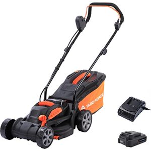 Yard Force Cordless Lawnmower, 20v 4.0ah, 33 cm cutting width Yard Force Cordless Lawnmower, 20v 4.0ah, 33 cm cutting width