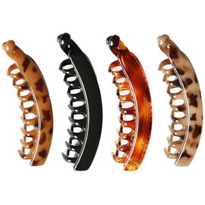 yeeplant Vintage 4-Piece Girl’s Fishtail Comb Hair Clip Set: Classic Banana Clincher yeeplant Vintage 4-Piece Girl’s Fishtail Comb Hair Clip Set: Classic Banana Clincher