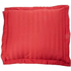 De Witte Lietaer Combed Cotton Pillowcase, Chili Pepper, 60 x 60 cm De Witte Lietaer Combed Cotton Pillowcase, Chili Pepper, 60 x 60 cm