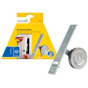 Schellenberg 11400 Maxi inlet winder for roller shutter belts with a width of 23 mm and a length of 12 m, hole spacing 21.5 cm, roll up the roller shutter belt Schellenberg 11400 Maxi inlet winder for roller shutter belts with a width of 23 mm and a length of 12 m, hole spacing 21.5 cm, roll up the roller shutter belt