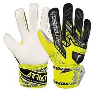 Reusch Attrakt Solid Junior Grippy Goalkeeper Gloves Children Teenagers Football Gloves for Boys and Girls Suitable for All Weather Conditions and Pitch Surfaces Reusch Attrakt Solid Junior Grippy Goalkeeper Gloves Children Teenagers Football Gloves for Boys and Girls Suitable for All Weather Conditions and Pitch Surfaces