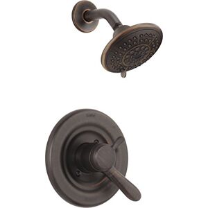 DELTA Lahara 17 Series Dual-Function Shower Trim Kit with 5-Spray Touch Clean Shower Head, Venetian Bronze T17238-RB (Valve Not Included) DELTA Lahara 17 Series Dual-Function Shower Trim Kit with 5-Spray Touch Clean Shower Head, Venetian Bronze T17238-RB (Valve Not Included)
