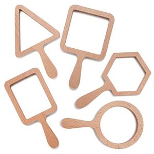 Yellow Door Natural Shape Viewers Set of five FSC Wood viewers square, rectangle, circle, triangle, hexagon Nature Play Forest School for kids age 2 3 4 5 Outdoor Early Educational Toys Yellow Door Natural Shape Viewers Set of five FSC Wood viewers square, rectangle, circle, triangle, hexagon Nature Play Forest School for kids age 2 3 4 5 Outdoor Early Educational Toys