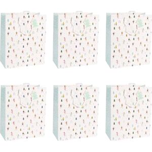 Eurowrap Clairefontaine X-29535-2Cpack Set of 6 Excellia Gift Bags Large Size 26.5 x 14 x 33 cm 210 g Skiing Skiers Snow Winter Bag Christmas Bag Ideal for: Board Games, Puzzles Eurowrap Clairefontaine X-29535-2Cpack Set of 6 Excellia Gift Bags Large Size 26.5 x 14 x 33 cm 210 g Skiing Skiers Snow Winter Bag Christmas Bag Ideal for: Board Games, Puzzles