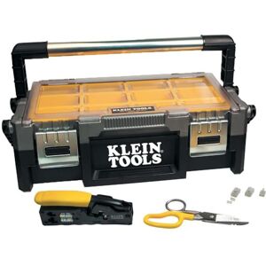 KLEIN TOOLS VDV026-831 The VDV ProTech Data Kit Has All The Tools Needed to Install Twisted Pair Cables KLEIN TOOLS VDV026-831 The VDV ProTech Data Kit Has All The Tools Needed to Install Twisted Pair Cables
