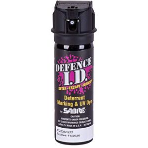 Sabre UK Legal Tactical Self-Defence Spray (66ml, 20 Bursts, 3.6m Range) Criminal Identification Formula with UV & Purple Marking Dye, Flip Top Safety, Quick Access Sabre UK Legal Tactical Self-Defence Spray (66ml, 20 Bursts, 3.6m Range) Criminal Identification Formula with UV & Purple Marking Dye, Flip Top Safety, Quick Access