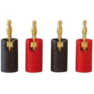 Dynavox Bananenstecker Set 203330 4 St. Dynavox Bananenstecker Set 203330 4 St.