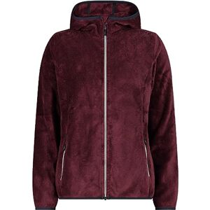 CMP Woman Jacket Fix Hood, Burgundy, XS CMP Woman Jacket Fix Hood, Burgundy, XS