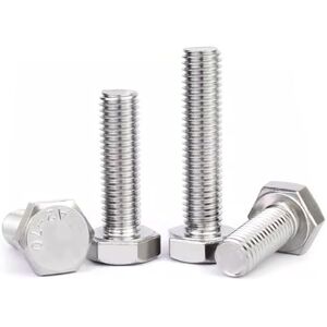 AHC A2 Stainless Steel Fully Threaded Hex Bolt (Setscrew) M16 16mm x 100mm (Pack of 4) AHC A2 Stainless Steel Fully Threaded Hex Bolt (Setscrew) M16 16mm x 100mm (Pack of 4)