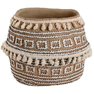 Home ESPRIT Planter Brown Beige Cement Tropical 34 x 34 x 26 cm Home ESPRIT Planter Brown Beige Cement Tropical 34 x 34 x 26 cm