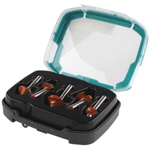 Wolfcraft TCT Profile Cutter Set, 5 pcs. I 8754000 I for Precise milling Work Using The Router and Stationary milling Motor. Wolfcraft TCT Profile Cutter Set, 5 pcs. I 8754000 I for Precise milling Work Using The Router and Stationary milling Motor.