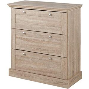 Dorel Home Furnishings Binz Chest 3DR Oak 3D Dorel Home Furnishings Binz Chest 3DR Oak 3D