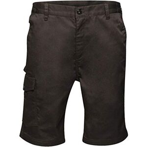 Regatta Professional Men's Pro Reinforced Cargo Shorts, Durable & Water Repellent Perfect for Outdoors & Workwear Black Regatta Professional Men's Pro Reinforced Cargo Shorts, Durable & Water Repellent Perfect for Outdoors & Workwear Black