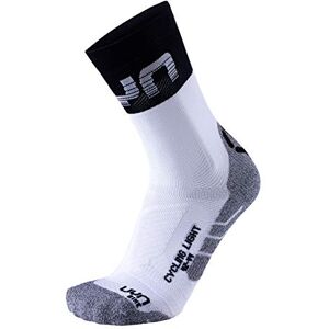 UYN Light Men's Cycling Socks White/Black, 35/38 UYN Light Men's Cycling Socks White/Black, 35/38