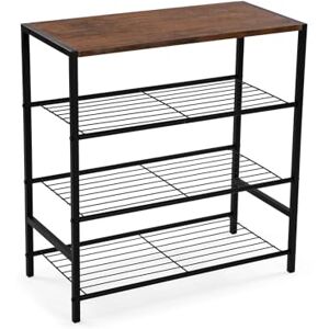 Versa Shoe Rack 3 Style Heights, Measurements (H x L x W) 67 x 30 x 63 cm, Color Brown Versa Shoe Rack 3 Style Heights, Measurements (H x L x W) 67 x 30 x 63 cm, Color Brown
