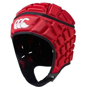 Canterbury CCC Rugby Raze Headguard, Scrum Cap, Full Coverage, Soft-Edged Chin Strap, Designed Holes Aid Ventilation, Foam Padding,Flag Red,XS Canterbury CCC Rugby Raze Headguard, Scrum Cap, Full Coverage, Soft-Edged Chin Strap, Designed Holes Aid Ventilation, Foam Padding,Flag Red,XS