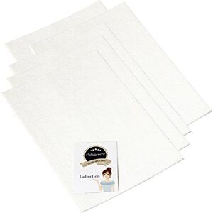 Adsamm ® / 5 x self-adhesive Felt Sheets/White / 7.87x11.81'' (200x300 mm) / rectangular / 0.138'' / 3.5 mm thick stick-on furniture felt glides/Furniture & Chair Glides Adsamm ® / 5 x self-adhesive Felt Sheets/White / 7.87x11.81'' (200x300 mm) / rectangular / 0.138'' / 3.5 mm thick stick-on furniture felt glides/Furniture & Chair Glides