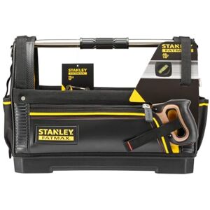 Stanley FATMAX Open Tote Tool Bag, 18 inch, 48 x 25 x 35cm, Black, 1-93-951 Stanley FATMAX Open Tote Tool Bag, 18 inch, 48 x 25 x 35cm, Black, 1-93-951