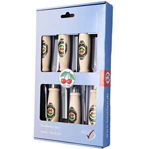 Kirschen 1111000 Firmer Chisel Set with Hornbeam Handles Multi-Colour Kirschen 1111000 Firmer Chisel Set with Hornbeam Handles Multi-Colour