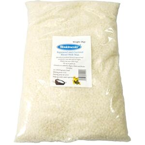 Mouldmaster Rapeseed and Coconut Blend Melt Wax, White, 3kg Mouldmaster Rapeseed and Coconut Blend Melt Wax, White, 3kg