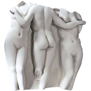 Design Toscano OS69359 3 Graces Wall Fragment Large Scale Grey Design Toscano OS69359 3 Graces Wall Fragment Large Scale Grey