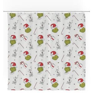 Franco Grinch Holiday Christmas Bath Microfiber Shower Curtain, 72x72, (Officially Licensed Product) Franco Grinch Holiday Christmas Bath Microfiber Shower Curtain, 72x72, (Officially Licensed Product)