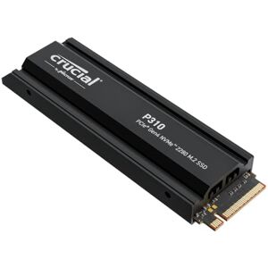 Crucial P310 1TB PS5 SSD M.2 NVMe PCIe Gen4 with Heatsink, Up to 7100MB/s, Compatible with PlayStation 5, Desktop PC, Internal Solid State Drive CT1000P310SSD5-01 Crucial P310 1TB PS5 SSD M.2 NVMe PCIe Gen4 with Heatsink, Up to 7100MB/s, Compatible with PlayStation 5, Desktop PC, Internal Solid State Drive CT1000P310SSD5-01