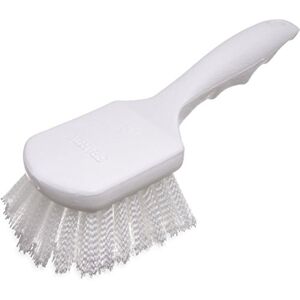 Carlisle FoodService Products Carlisle 4054200 Sparta Plastic Handle Brush, Medium Stiff Nylon Bristles, 8" Length x 3" Width, 1-1/4" Bristle Trim Carlisle FoodService Products Carlisle 4054200 Sparta Plastic Handle Brush, Medium Stiff Nylon Bristles, 8" Length x 3" Width, 1-1/4" Bristle Trim