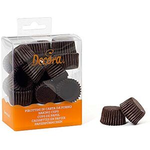 Decora 0339630 200 Baking Cups Bon Bruno 27 X 17 MM, Carta da Forno, Brown Decora 0339630 200 Baking Cups Bon Bruno 27 X 17 MM, Carta da Forno, Brown