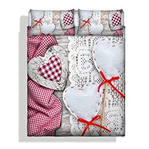 Italian Bed Linen Träume und Zufällplsec61 Bedding Set, 100% Cotton, White, Double, 47 x 35 x 4 cm Italian Bed Linen Träume und Zufällplsec61 Bedding Set, 100% Cotton, White, Double, 47 x 35 x 4 cm