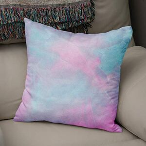 Bonamaison Decorative Cushion Cover Watercolor Theme, Throw Pillow Covers, Home Decorative Pillowcases for Livingroom, Sofa, Bedroom, Size:50x50 Cm Designed and Manufactured in Turkey Bonamaison Decorative Cushion Cover Watercolor Theme, Throw Pillow Covers, Home Decorative Pillowcases for Livingroom, Sofa, Bedroom, Size:50x50 Cm Designed and Manufactured in Turkey