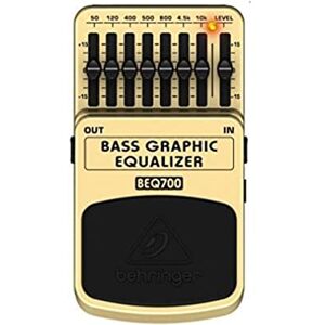 Behringer BEQ700 7 Band Bass Graphic Equalizer for Bass and Keyboard Behringer BEQ700 7 Band Bass Graphic Equalizer for Bass and Keyboard