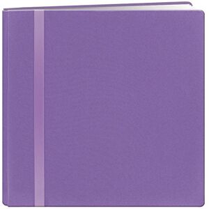 Pioneer Snapload 12x12 Fabric Ribbon Scrapbook, Purple, Paper Pioneer Snapload 12x12 Fabric Ribbon Scrapbook, Purple, Paper