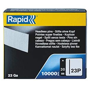 Rapid 23P/30mm Micro-Pins, Galvanised, Pack of 10, 000, 5001361 Rapid 23P/30mm Micro-Pins, Galvanised, Pack of 10, 000, 5001361