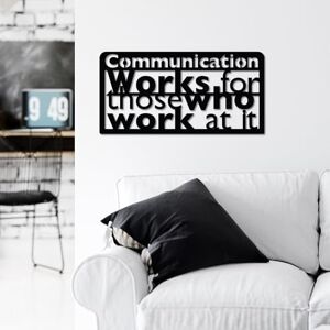 Hanah Home Stylish Black Decorative Metal Wall Accessory, 58 x 30 cm, 100% Metal, 1.5 mm Thickness, Lightweight (0.92 kg), Perfect for Modern Home Decor Hanah Home Stylish Black Decorative Metal Wall Accessory, 58 x 30 cm, 100% Metal, 1.5 mm Thickness, Lightweight (0.92 kg), Perfect for Modern Home Decor