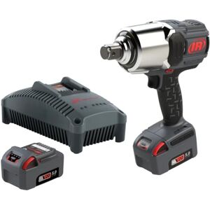 Ingersoll-Rand W8191-K2-EU 1" 20V Cordless Impact Wrench 2 Battery Kit, 2710 Nm, Friction Ring Thru-Hole, Pistol Ingersoll-Rand W8191-K2-EU 1" 20V Cordless Impact Wrench 2 Battery Kit, 2710 Nm, Friction Ring Thru-Hole, Pistol
