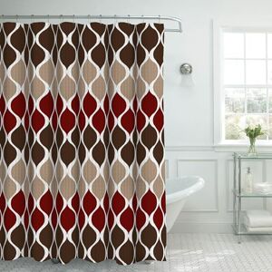 Creative Labs – Textured Clarisse Shower Curtain Set Set of 1 Shower Curtain & 12 Metal Hooks Rust Resistant 100% Polyester Machine Washable Measures 70” X 72” Espresso Creative Labs – Textured Clarisse Shower Curtain Set Set of 1 Shower Curtain & 12 Metal Hooks Rust Resistant 100% Polyester Machine Washable Measures 70” X 72” Espresso