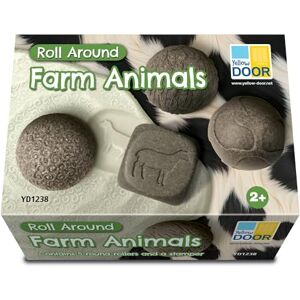 Yellow Door Roll Around Farm Animals for kids aged 2, 3, 4, 5 Early Educational Learning Sensory Spheres Fine Motor Skills Stamp and Roll in Playdough Durable Outdoor Learning Yellow Door Roll Around Farm Animals for kids aged 2, 3, 4, 5 Early Educational Learning Sensory Spheres Fine Motor Skills Stamp and Roll in Playdough Durable Outdoor Learning