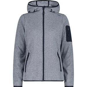 CMP Woman Jacket Fix Hood, B.Blue-White, L CMP Woman Jacket Fix Hood, B.Blue-White, L