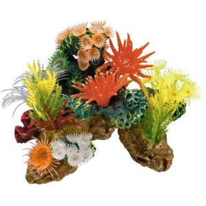 Nobby Coral Stone with Plants Aquarium Ornaments, 19 x 15 x 15 cm Nobby Coral Stone with Plants Aquarium Ornaments, 19 x 15 x 15 cm