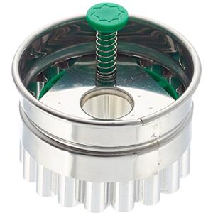 Städter Staedter Linzer Heart Cookie Cutter with Ejector, Stainless Steel, Multi-Colour, 30 x 4.8 x 30 cm Städter Staedter Linzer Heart Cookie Cutter with Ejector, Stainless Steel, Multi-Colour, 30 x 4.8 x 30 cm